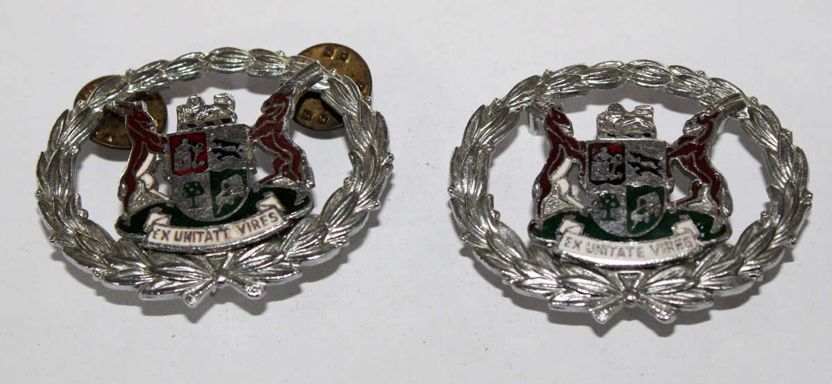 Pair of SAP warrrant officer ranks