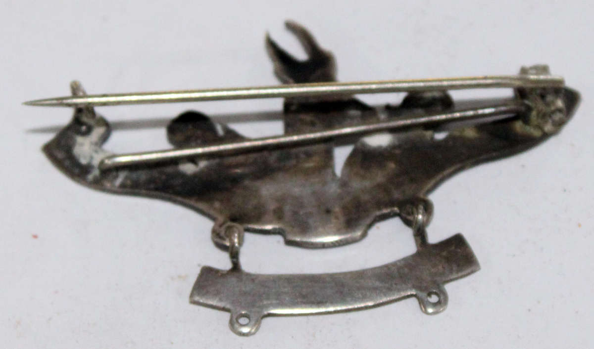 On Active Service brooch