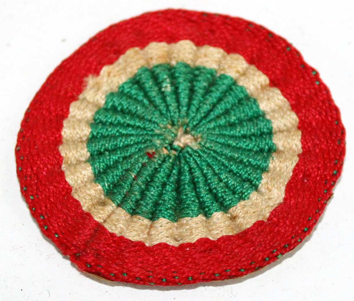 Colonial Italian badge backing