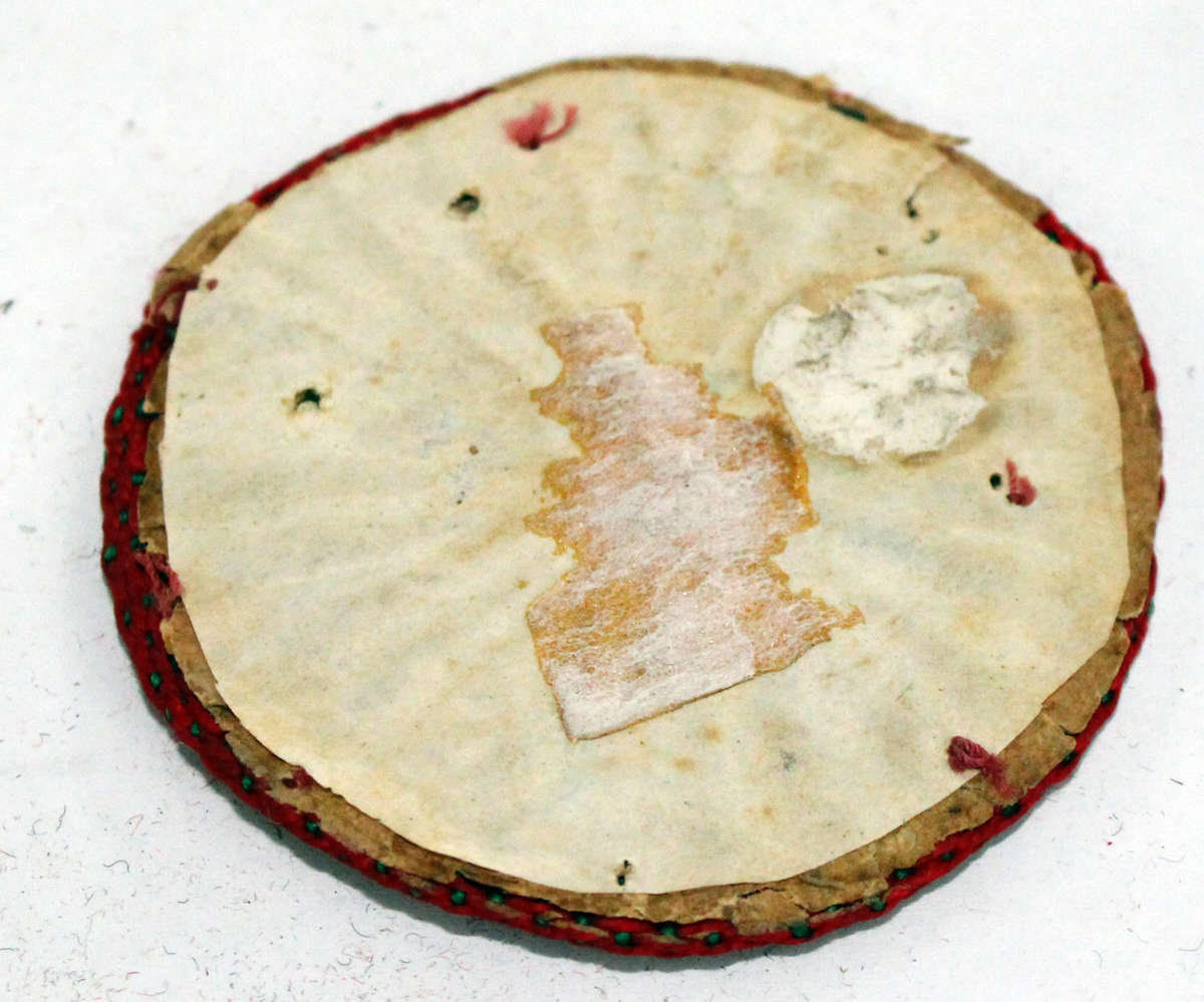 Colonial Italian badge backing