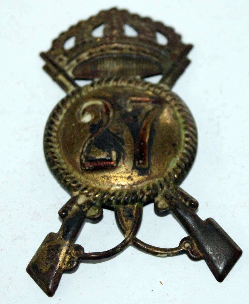 WW2 Italian 27th Infantry badge