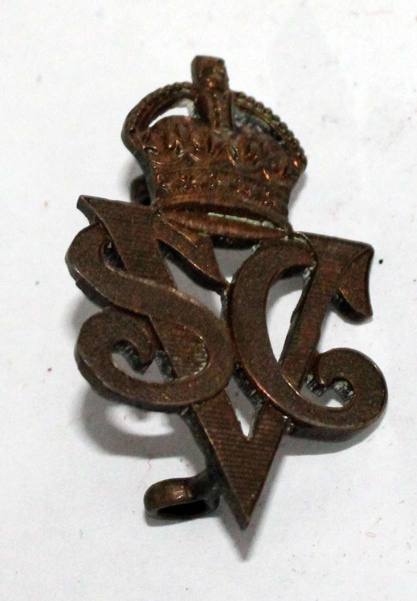 SA Veterinary Service Corps collar