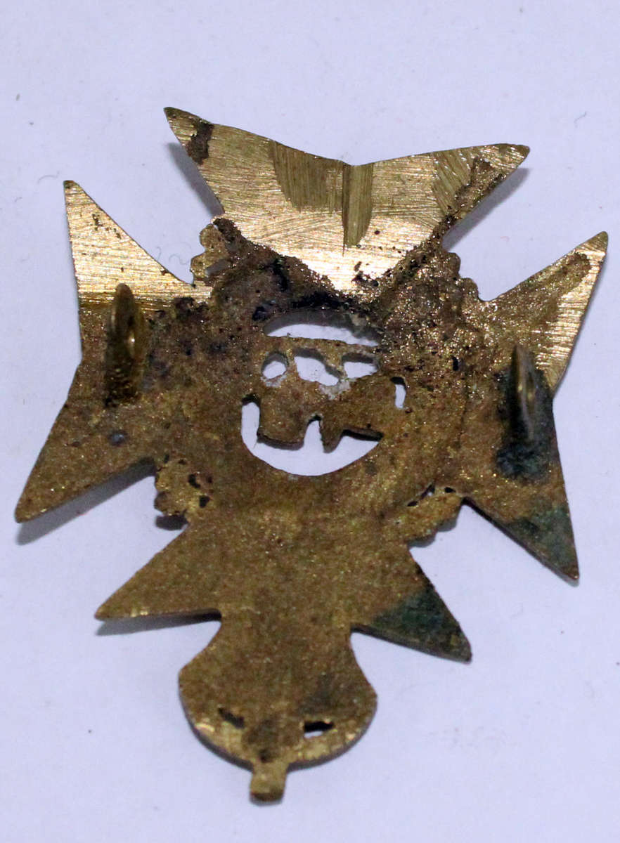 Pre 1947 Rhodesia Regiment cast cap badge
