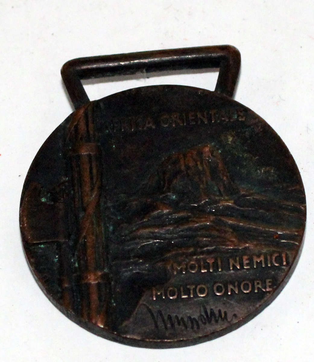 Colonial Italian medal