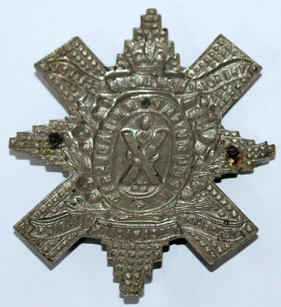 Royal Highland Regiment of Canada glengarry badge (NO PINS)