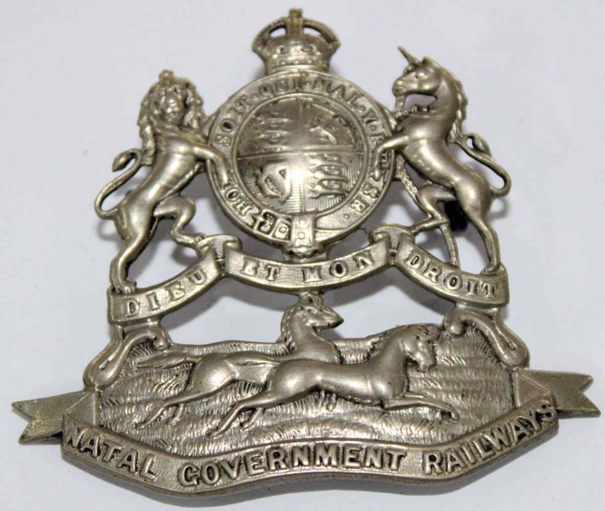 Natal Government Railways badge