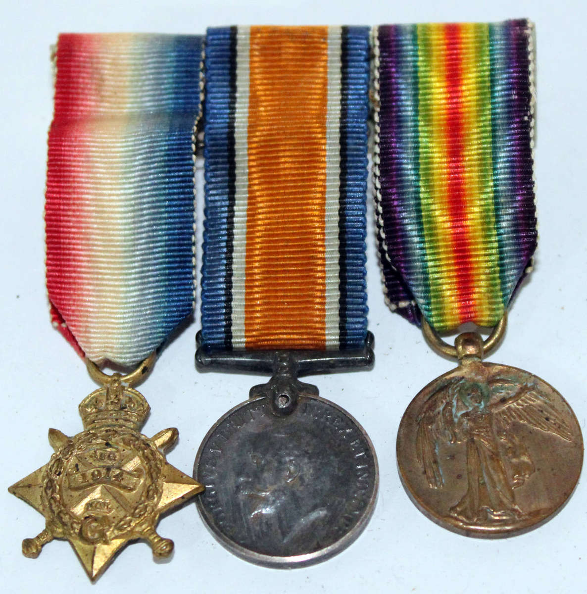 WW1 miniature medal trio