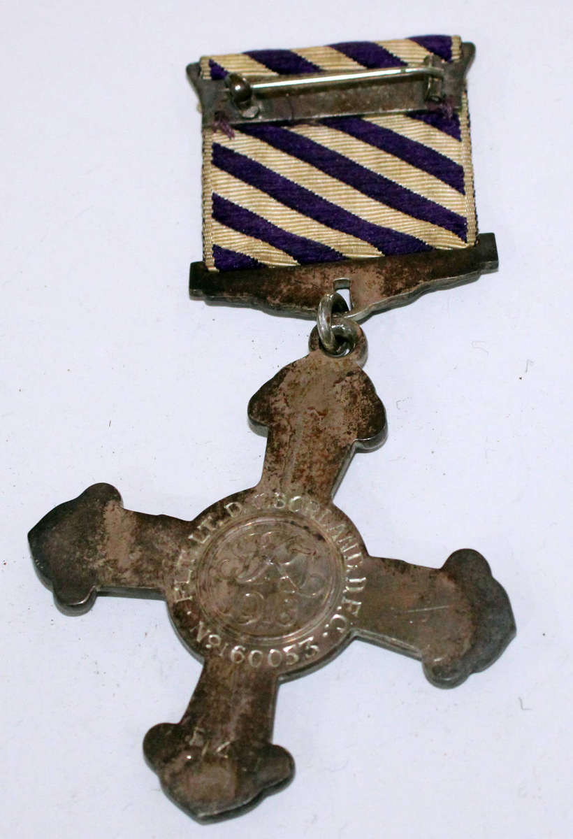 WW2 Distinguished flying cross awarded to member of 266 (Rhodesian) Squadron