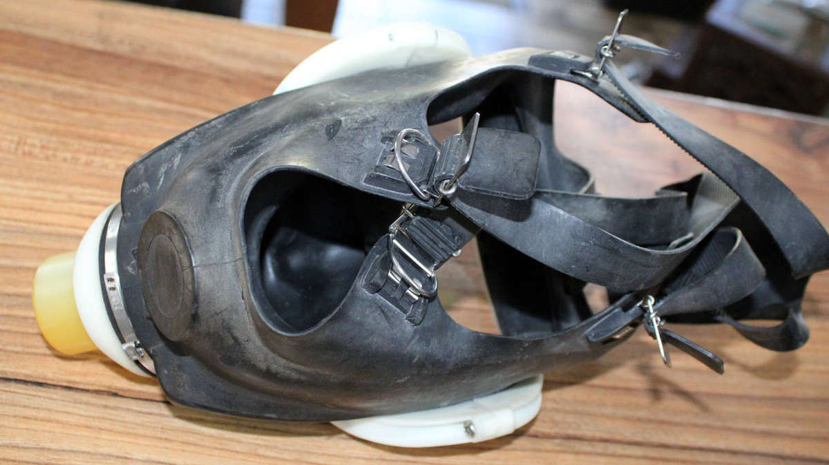 SADF gas mask