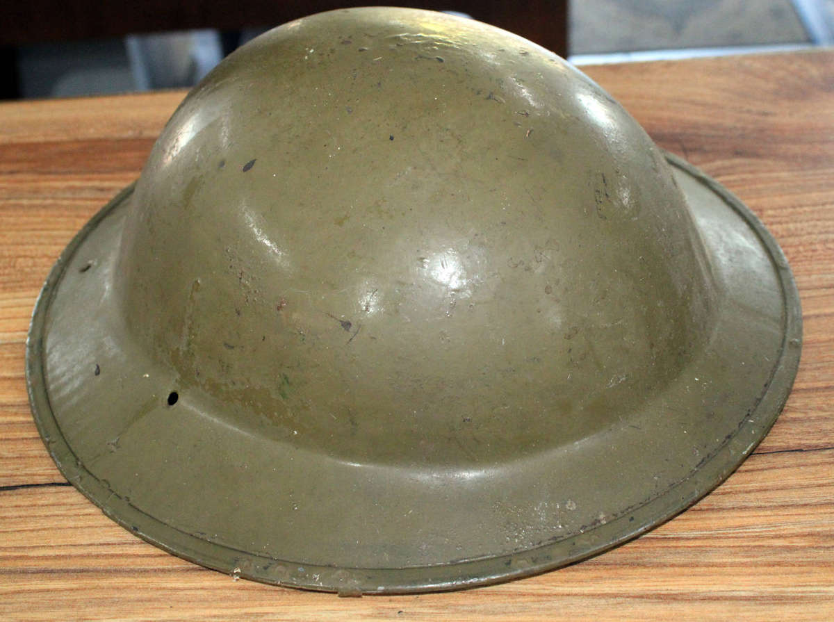 WW2 South African Brodie helmet