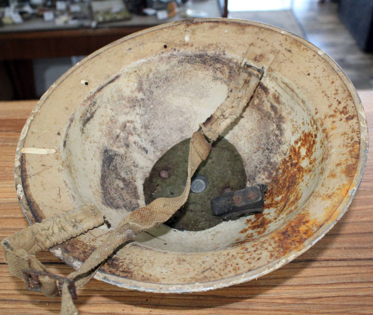 WW2 South African Brodie helmet