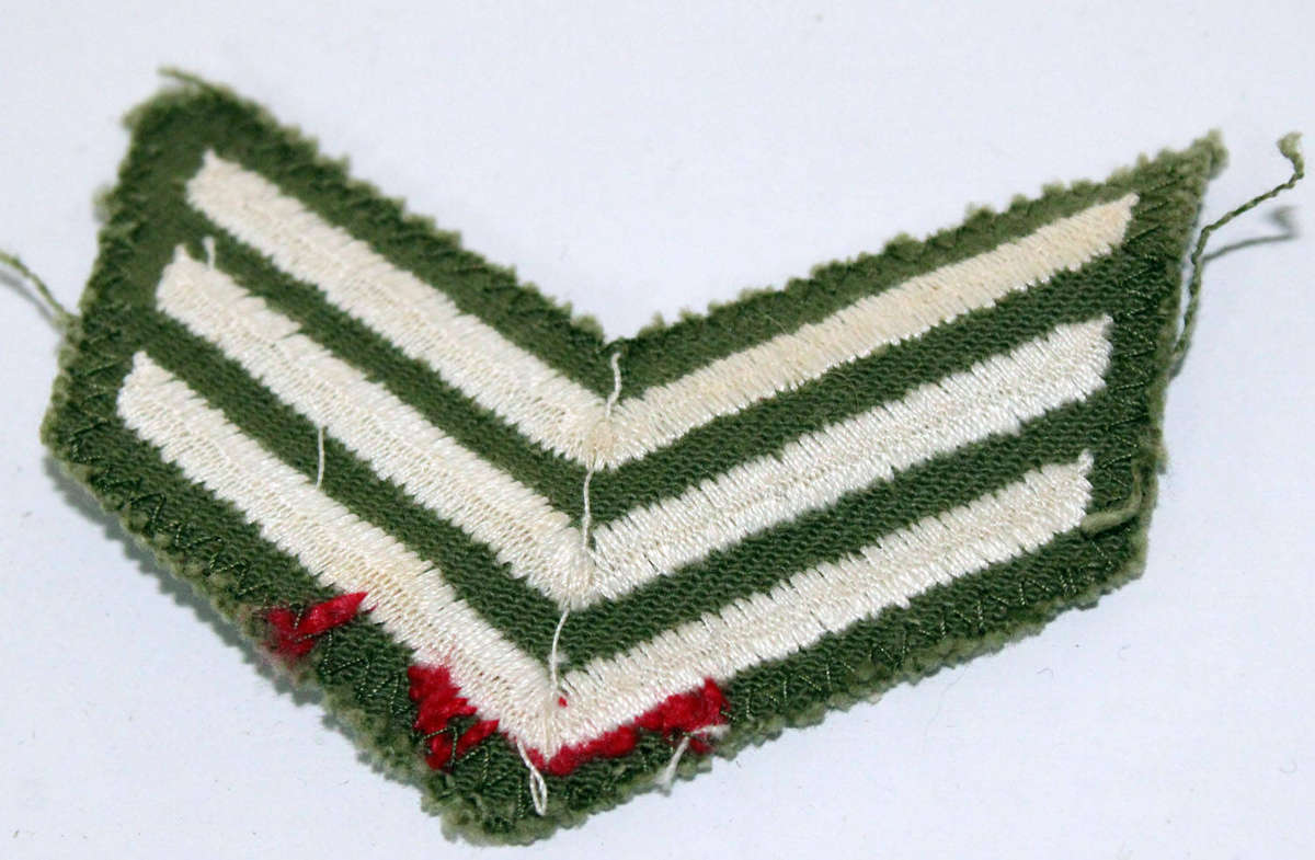 Rhodesian Army Sergeant chevron