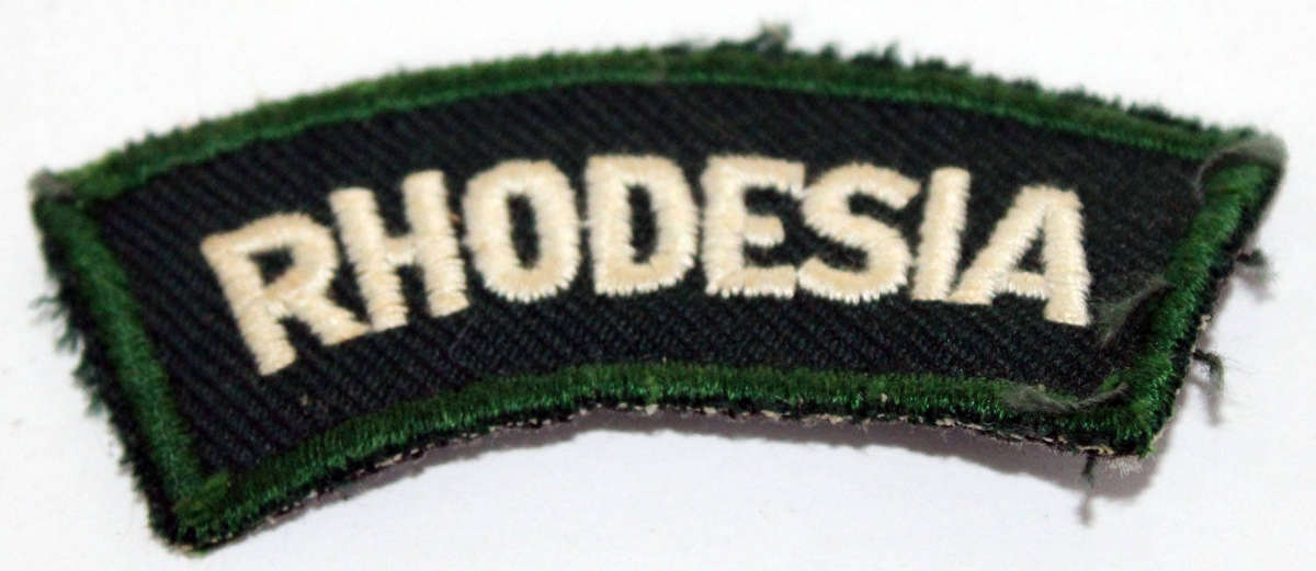 Rhodesian Army cloth title