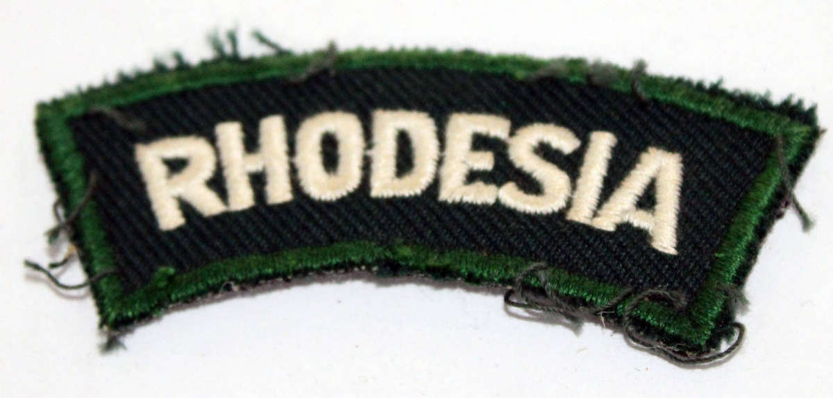 Rhodesian Army cloth title