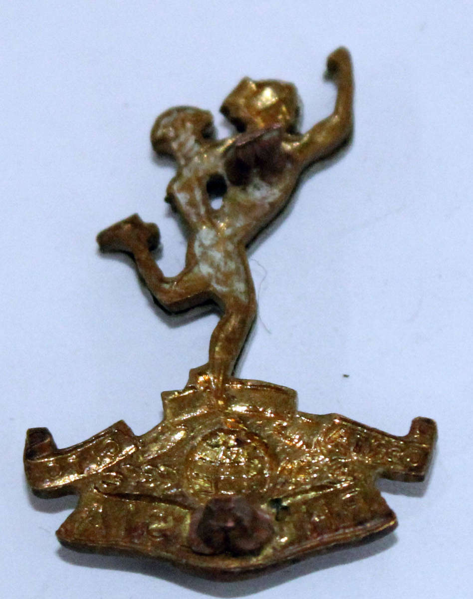 Rhodesian signals collar badge (no pins)