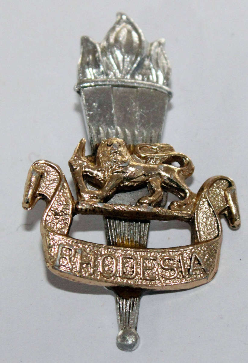 Rhodesian Educational Corps cap badge (1 pin)