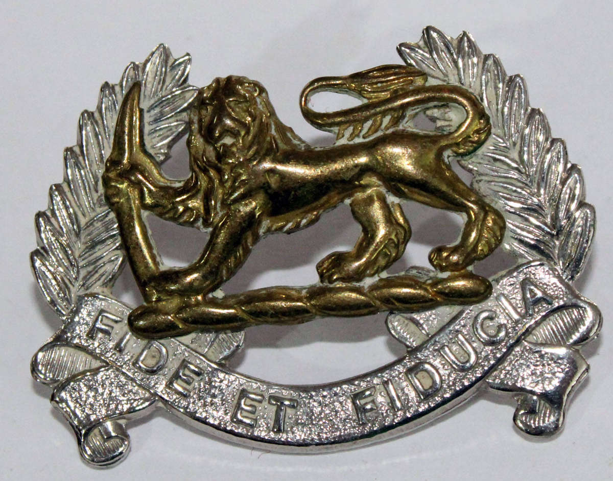 Rhodesian Army Pay Corps cap badge