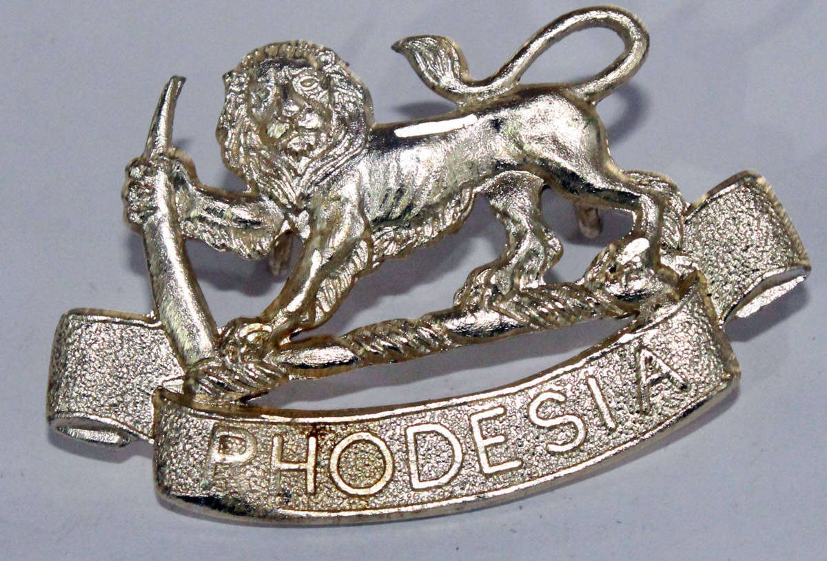 Rhodesian General Service cap badge