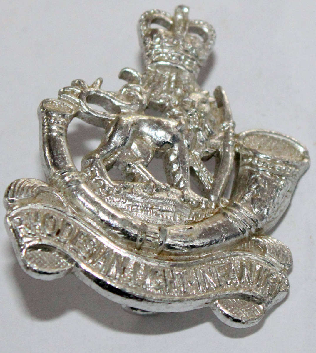 Rhodesian Light Infantry collar badge