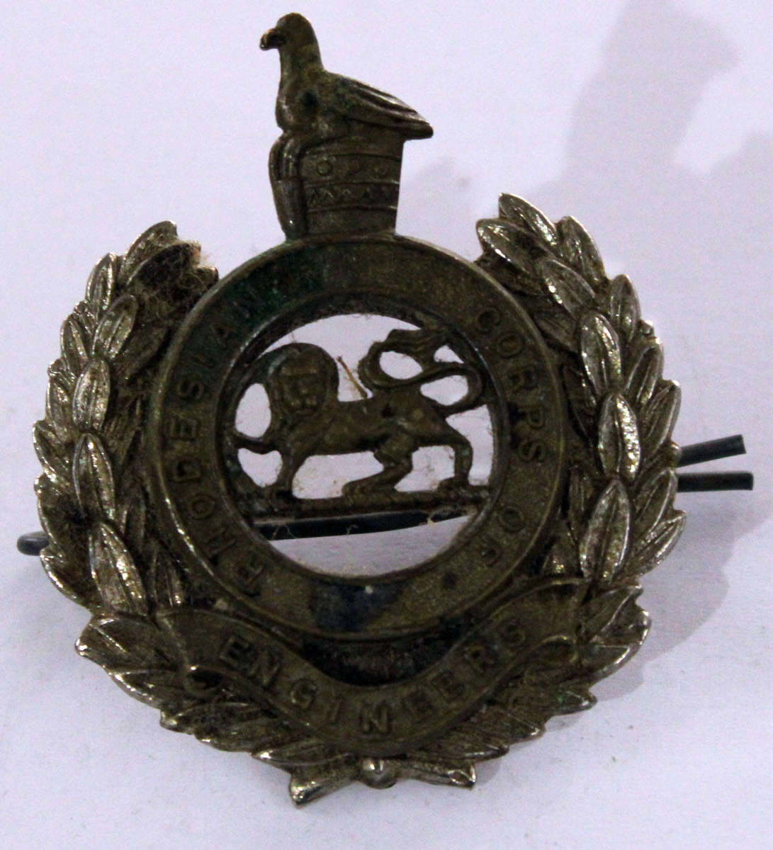 Rhodesian Engineers cap badge