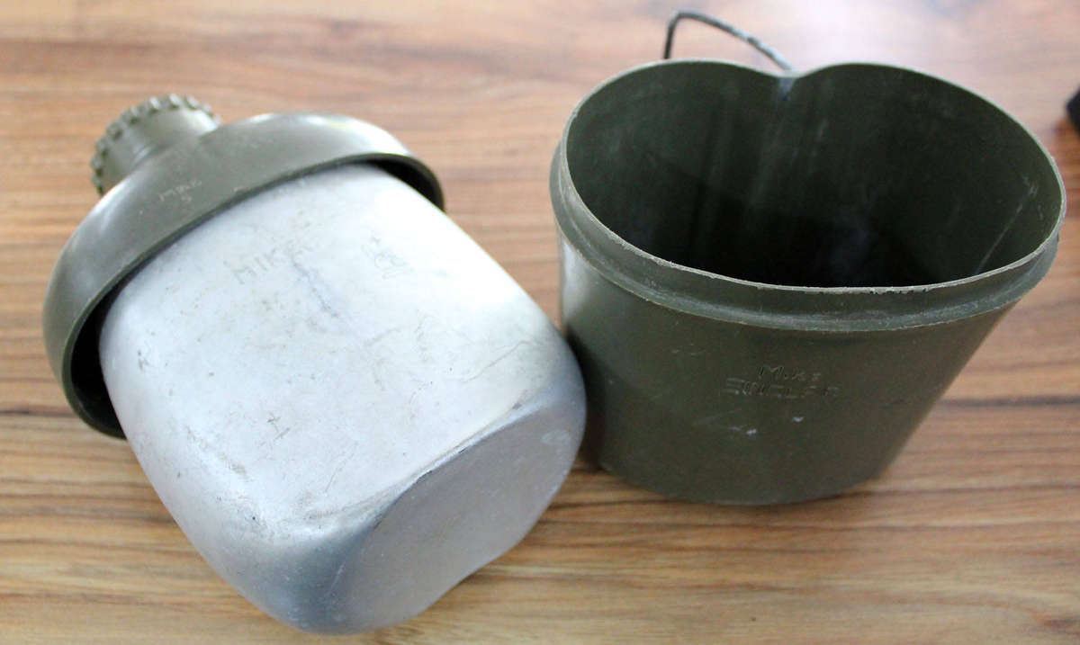 Rhodesian used pattern 61 water bottle