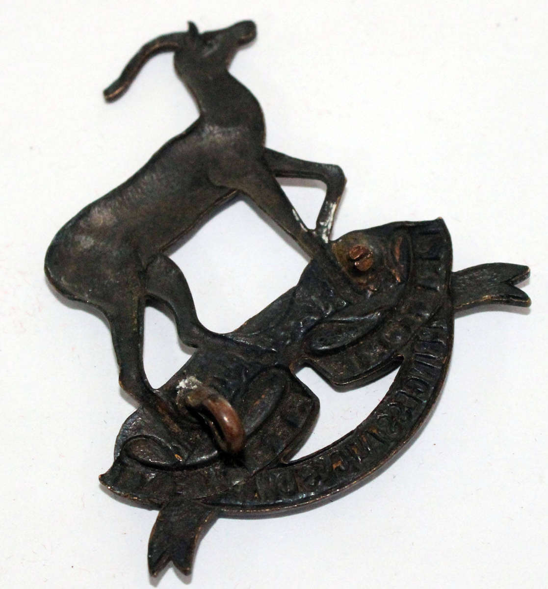 Pretoria Regiment Cap badge (1 loop missing)