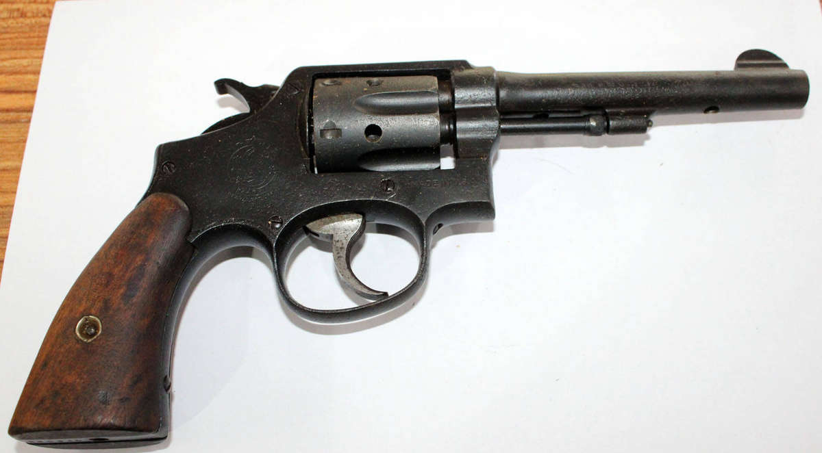 Deactivated Smith & Wesson .38 Victory model