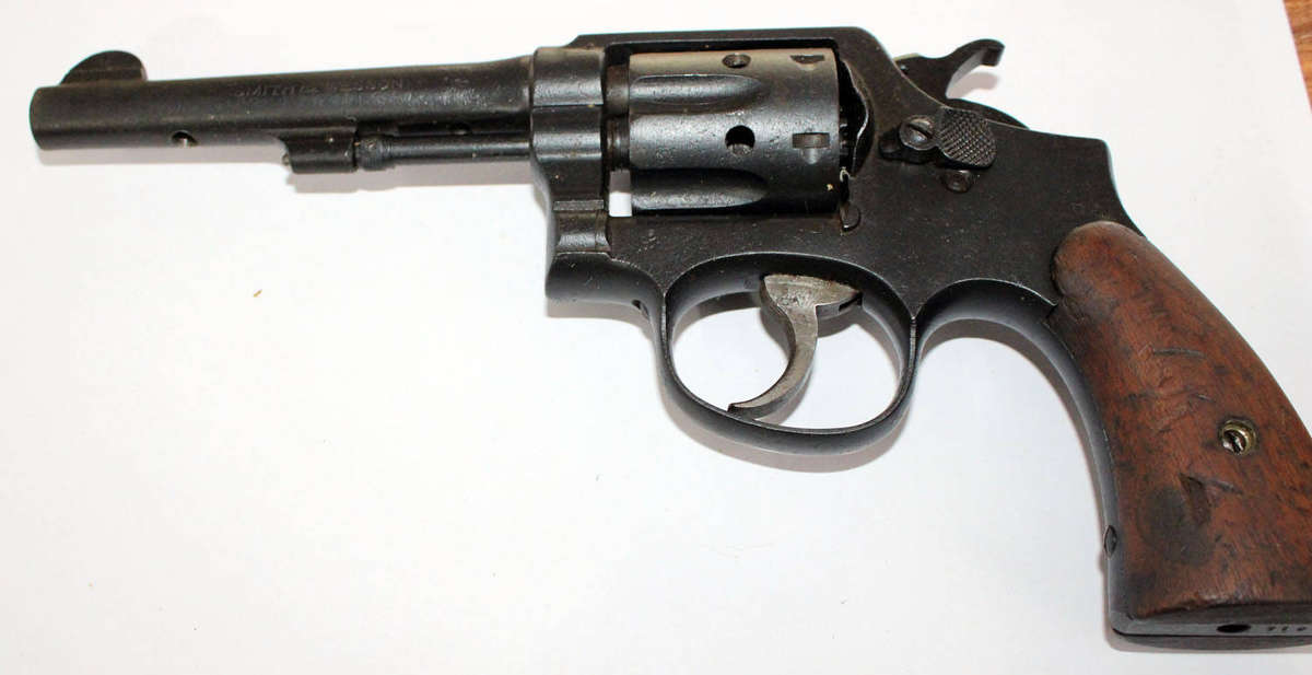 Deactivated Smith & Wesson .38 Victory model