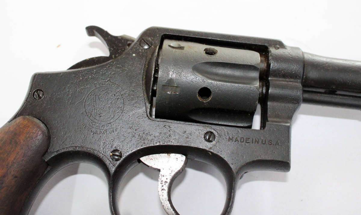 Deactivated Smith & Wesson .38 Victory model