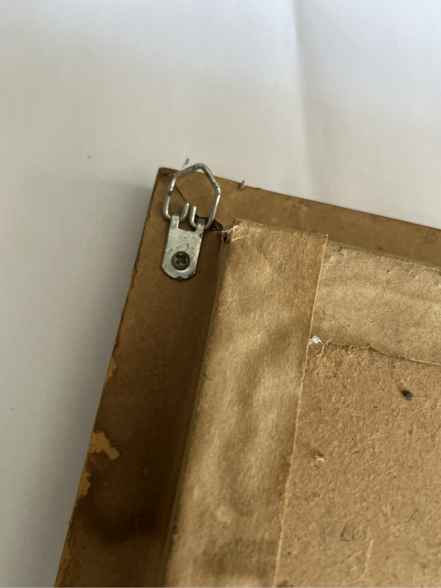 Vintage golf picture frame