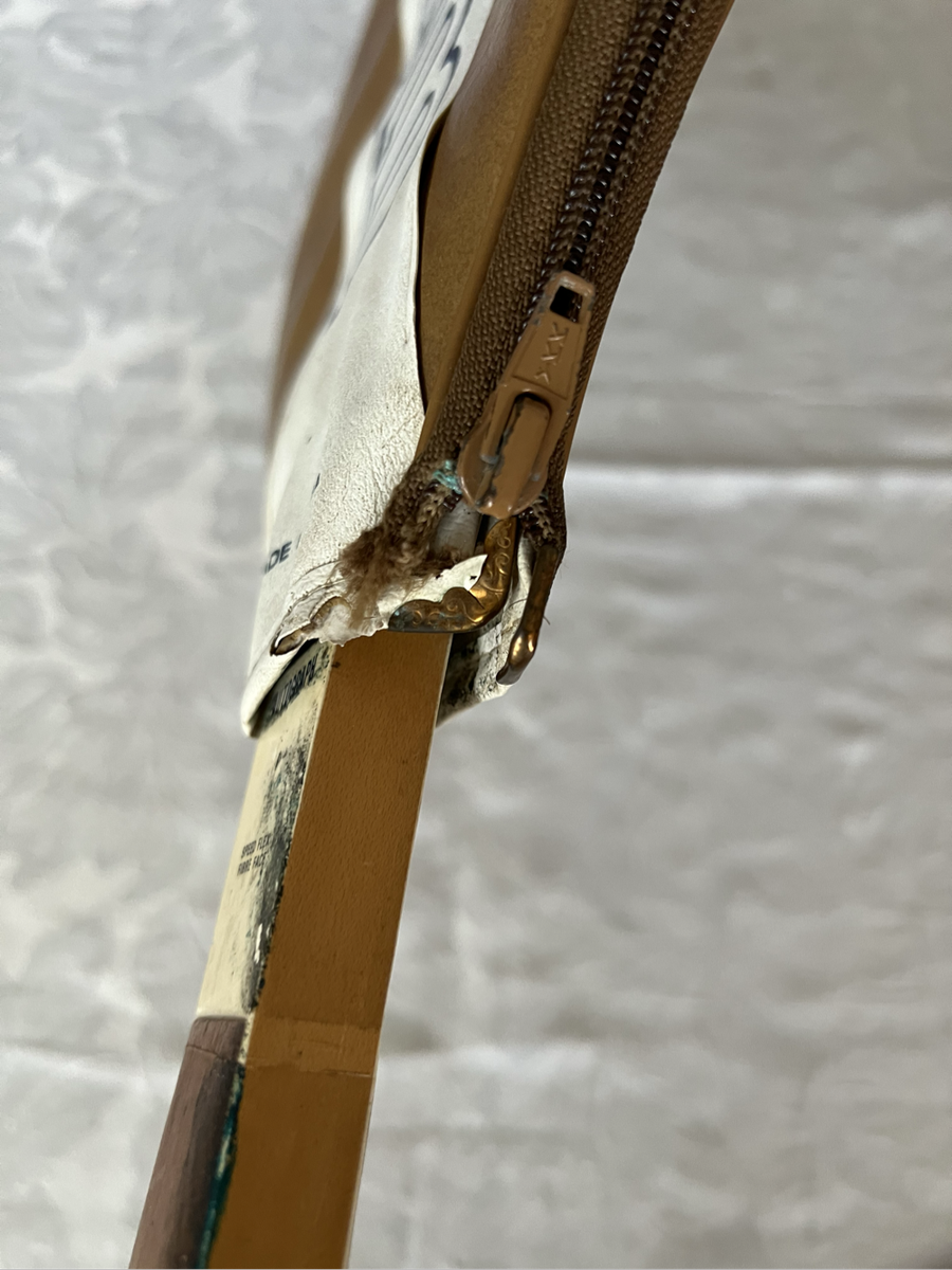 Vintage Chris Evert Autographed Wooden Tennis Racket