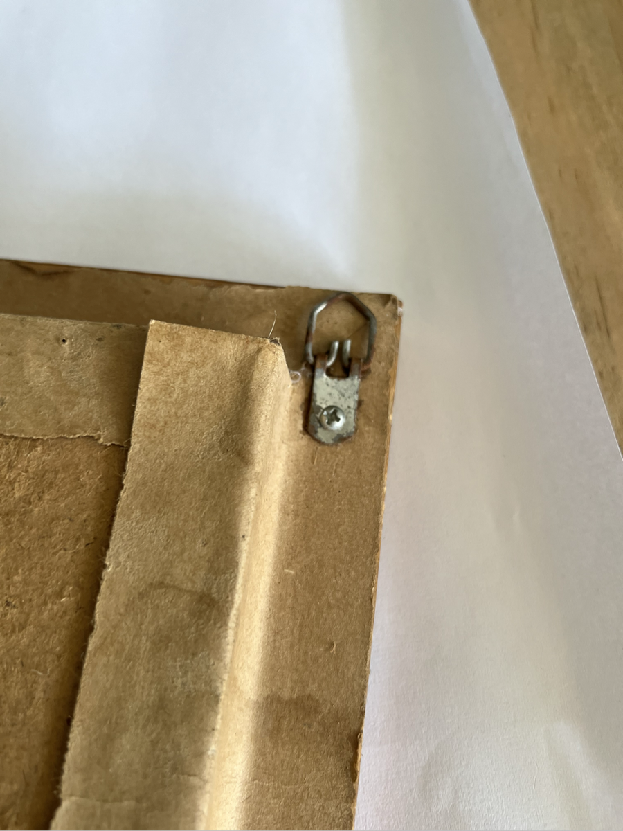 Vintage golf picture frame