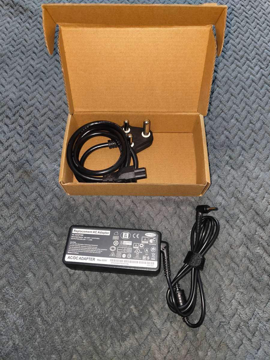 Lenovo Laptop Replacement Charger 20V 3.25A 4.0x1.7mm 65W