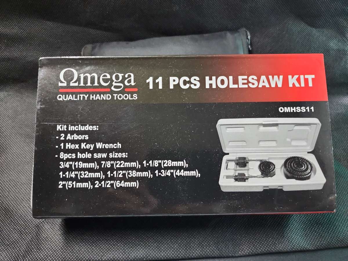 OMEGA 11 PIECE HOLESAW SET