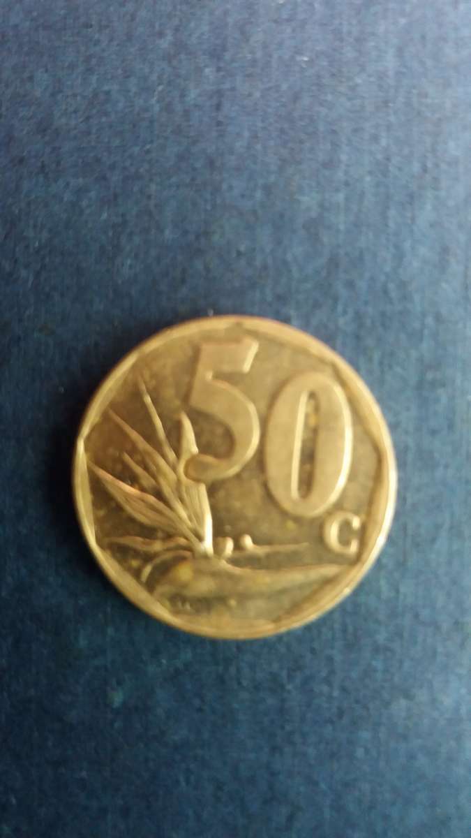 South Africa 2019 50 cent *Condition AU/UNC*