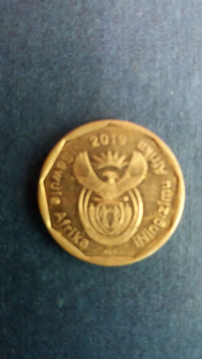 South Africa 2019 50 cent *Condition AU/UNC*