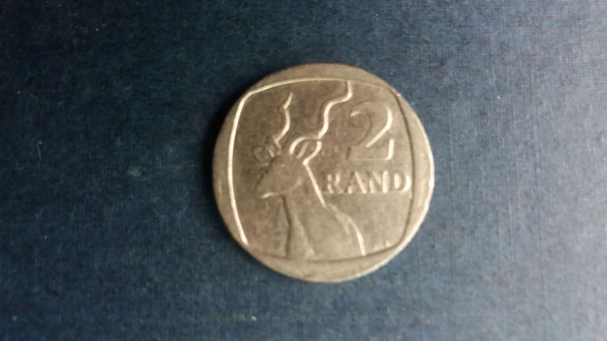 South Africa 1999 R2 * Mintage 4.8 Million *