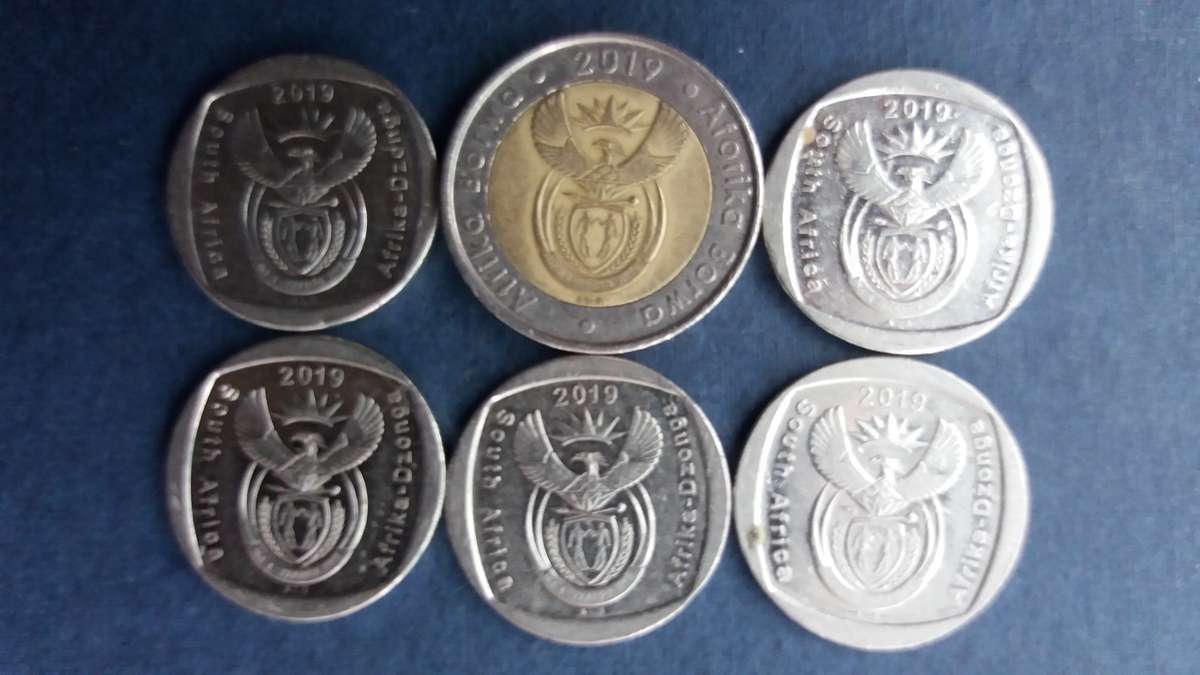 South Africa 2019 Commemorating 25 years of Constitutional Democracy * 6 x coins*