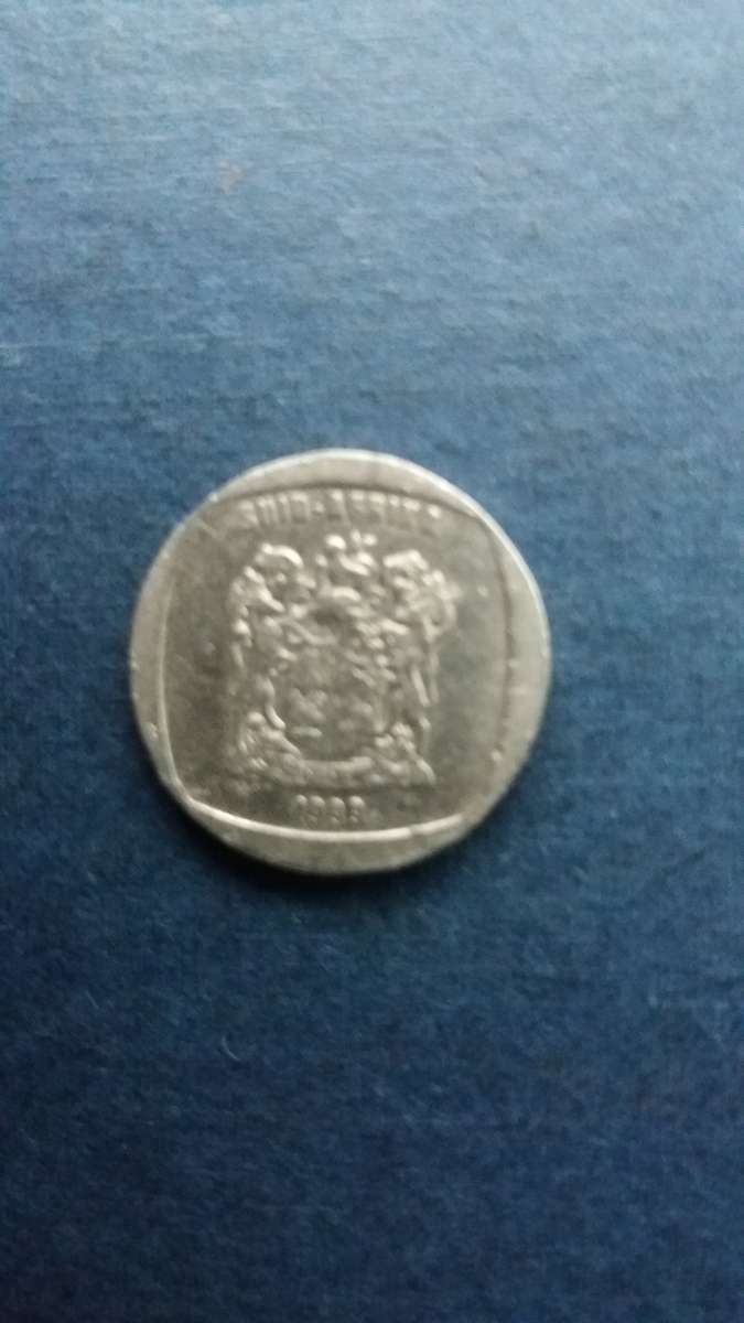 South Africa 1999 R1 * Old coat of arms - Afrikaans Legend*