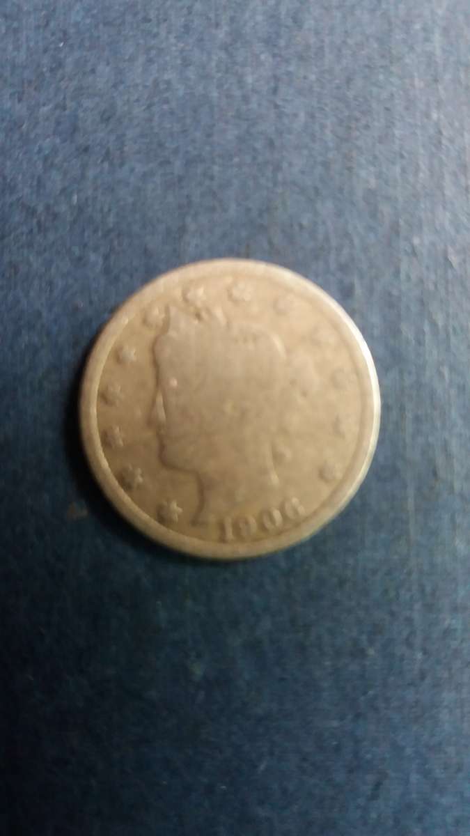 United States of America 1906 "V" 5 cents  * Liberty Nickel*