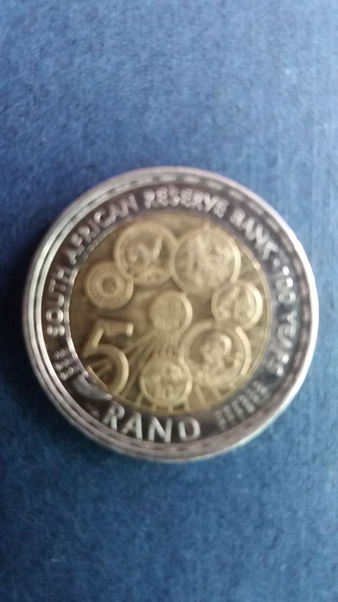 South Africa 2021 R5 SARB Centenary * AU condition*