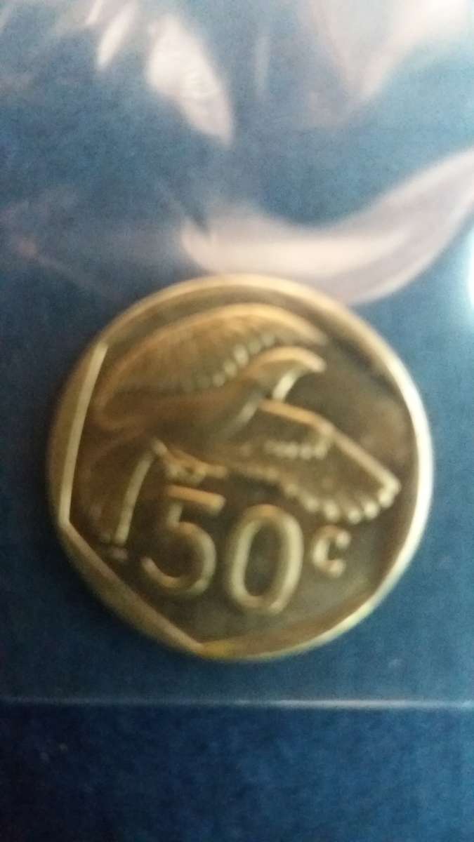 South Africa 2024 50 cent * Condition AU/UNC*  4th Decimal Series