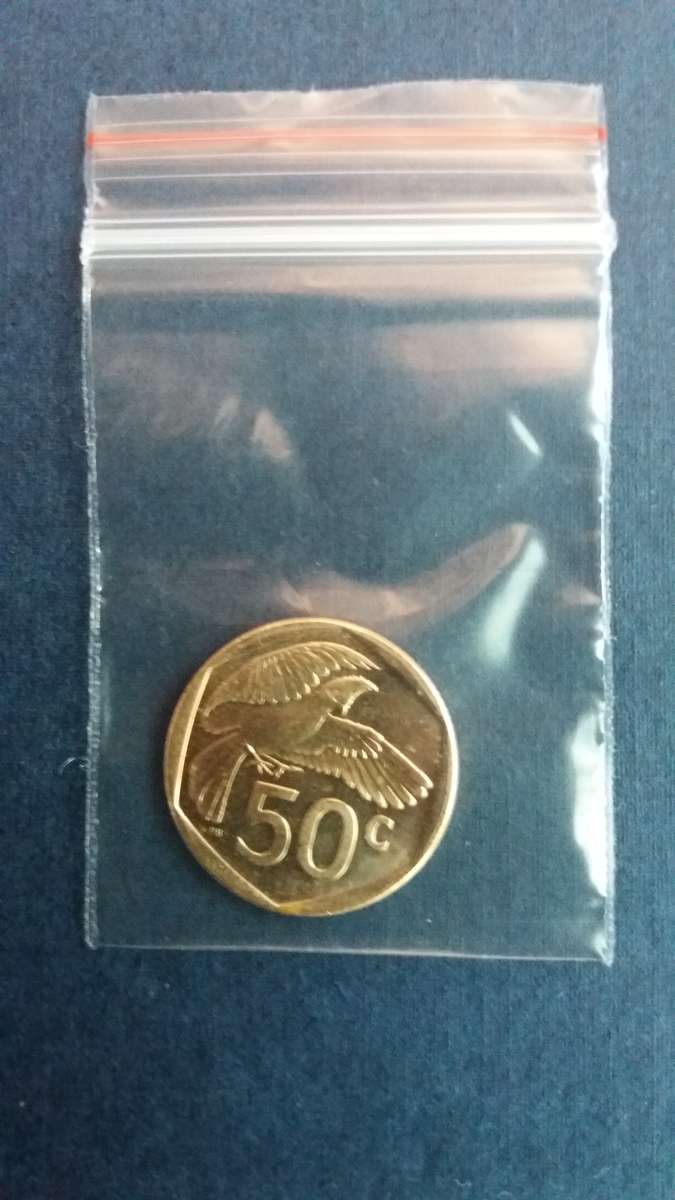 South Africa 2024 50 cent * Condition AU/UNC*  4th Decimal Series