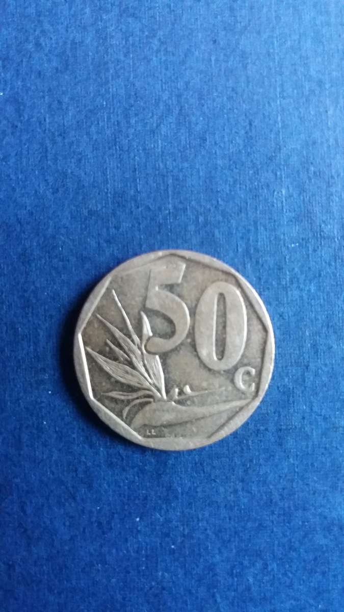 South Africa 2020 50 cents