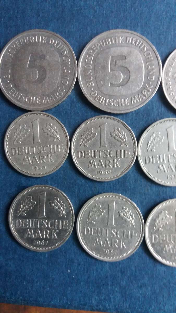 Germany lot 22 Deutsch Mark  R219 * 12 x coins*