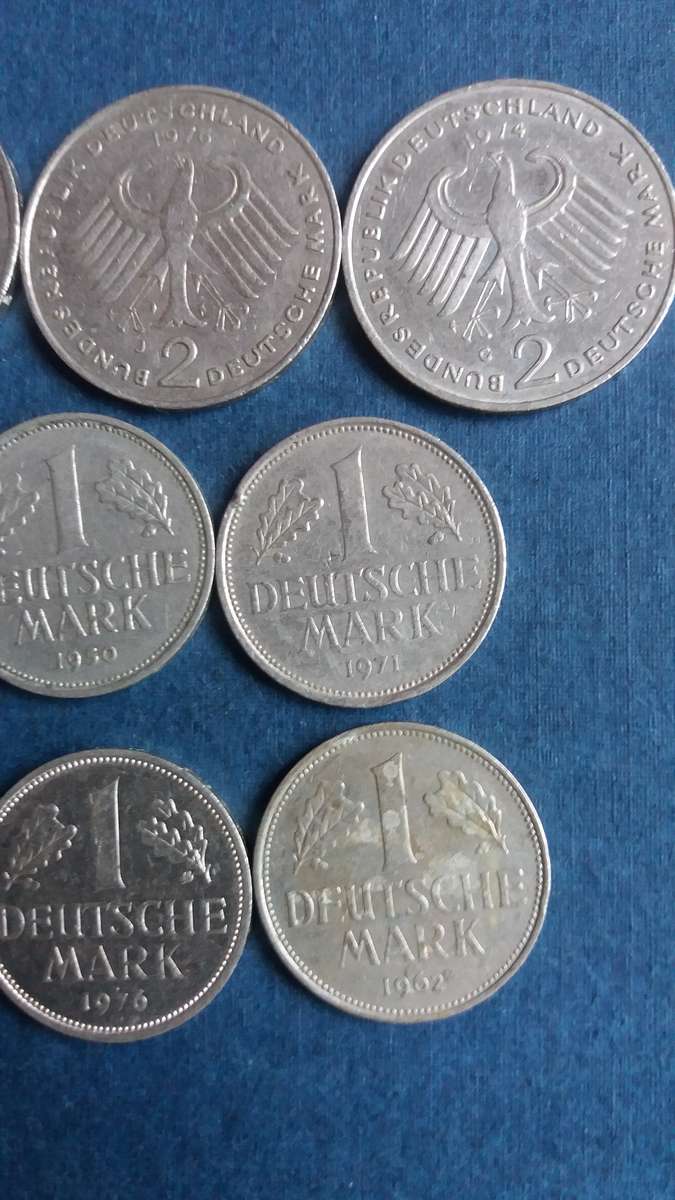 Germany lot 22 Deutsch Mark  R219 * 12 x coins*