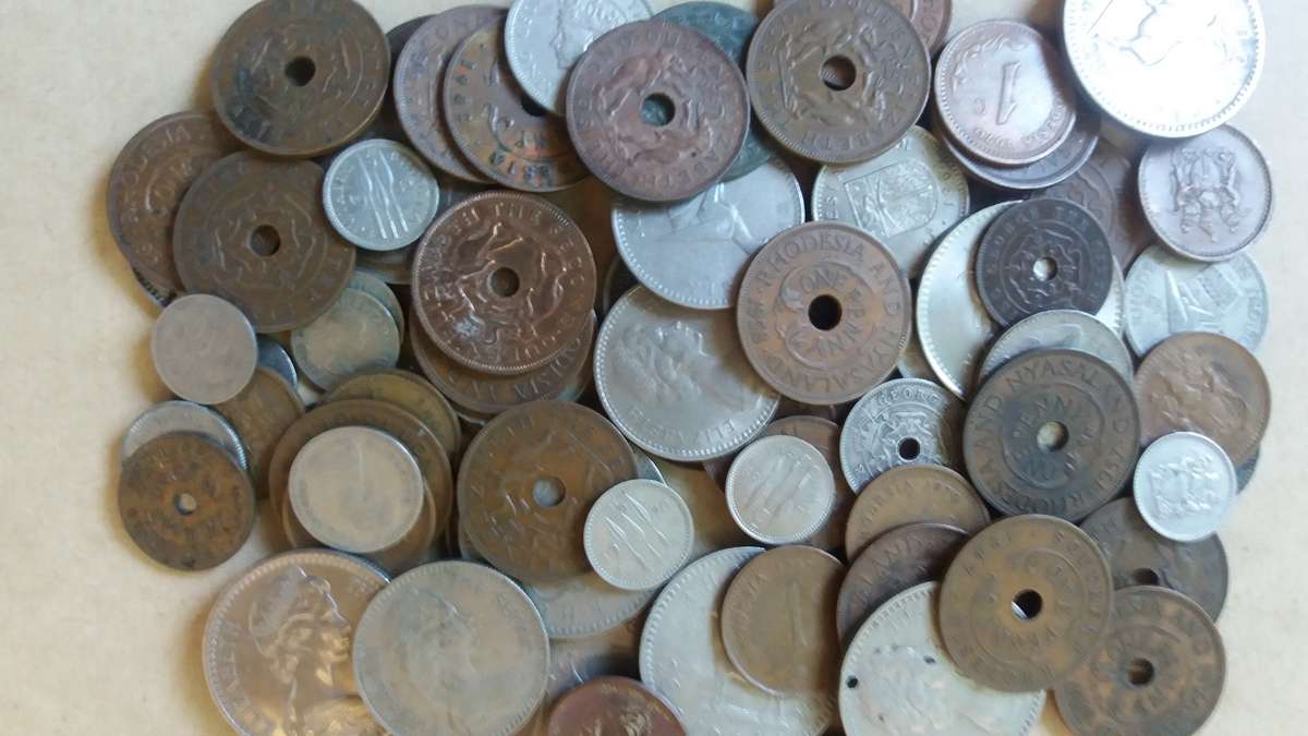 Rhodesia Mix - lot 85 coins
