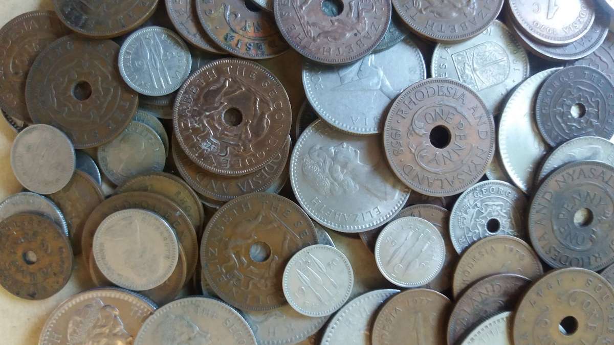 Rhodesia Mix - lot 85 coins