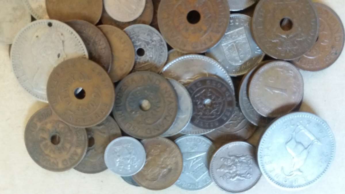Rhodesia Mix - lot 85 coins