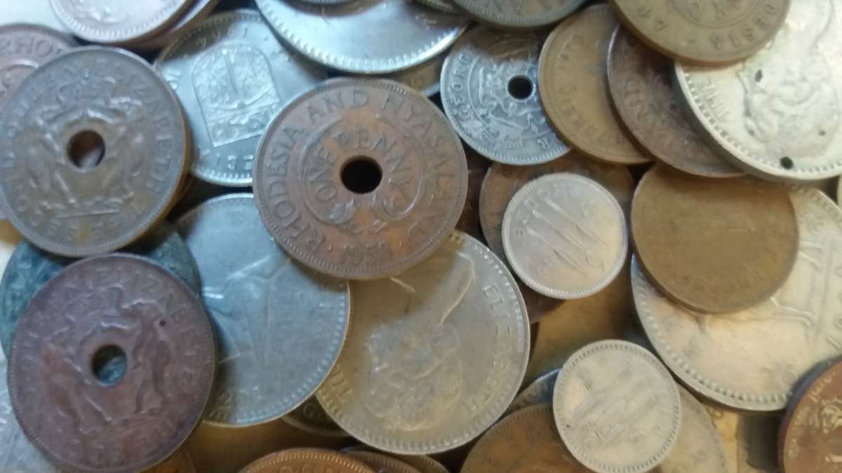 Rhodesia Mix - lot 85 coins